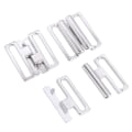 Miniatyrbild 4 av 5: 10 set bikini clips hake och tryckknapp metall rem bh dragkedja badkläder 19mm
