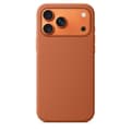 Miniatyrbild 1 av 4: Liquid Silicone Case for iPhone, Skin-Friendly, Full Coverage, Solid Color, Shockproof Protective Case. With Logo Terracotta terracotta iphone 17