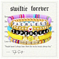 Miniatyrbild 1 av 6: Taylor Swift Musikaliskt Vänskapsbrev Pärlarmband FEARLESS with SUPERSTAR with with 白卡