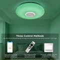 Miniatyrbild 4 av 4: [RM]36W Dimmable LED Ceiling Light, Bluetooth Speaker, Light with Remote/App Control, RGB Color Changing, Ceiling Lamp for