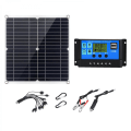 Miniatyrbild 1 av 5: Bärbart Solcellspanel Batteriladdare Kit