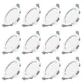 [RM]12 pcs 7w White LED Downlight Recessed Ceiling Lights Slim Spotlight