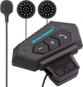 [RM]ING Motorcycle Helmet Headset Bluetooth, With Microphone for Helmet, Waterproof, Universal Fit