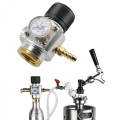 Miniatyrbild 3 av 5: CO2 Mini Gasregulator CO2 Laddare Kit Rostfritt Stål för Soda Stream Kombucha, Kallt Kaffe, Mousserande