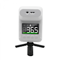 Miniatyrbild 1 av 5: Beröringsfri Väggmonterad Infraröd Termometer Automatisk Beröringsfri Sensor Temperaturscanner för Hotell Skolor