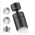 [RM]360° Rotating Kitchen Faucet Nozzle - 2 Modes Water Saving Nozzle (Black)