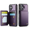 [RM]iPhone 17 Case with Card Slot and RFID Protection Purpur