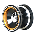 Miniatyrbild 1 av 5: Cool Professional M001-B Legering YoYo Kullager Snöre Trick Leksak Barn Svart