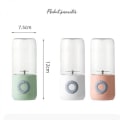 Miniatyrbild 3 av 5: Personlig Blender Smoothie Maker Liten Utomhus Juicepress Kopp Blender Vit