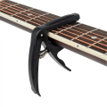 Miniatyrbild 4 av 5: Snabbt Byte Kapodaster för Akustisk/Elektrisk Gitarr Ukulele Universal Svart