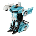 Miniatyrbild 2 av 5: 1:12 2-i-1 Geststyrd RC Racingbil Transformerande Robot Leksak Present E