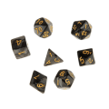 Miniatyrbild 2 av 5: 7x polyedriska tärningar för dungeons and dragons bordsspel + tärningskopp #3