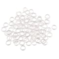 Miniatyrbild 2 av 5: 100 st Nylon BH-band Justerare Slider O Ring Underkläder Sömnad Hantverk Klar