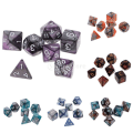 Miniatyrbild 2 av 5: 28 st Akryl Tvåfärgad Mångsidig Tärning För D&D DND RPG MTG Bordsspel