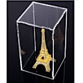 Miniatyrbild 2 av 5: Transparent Displayfodral med Svart Bas för Modell C Figurer