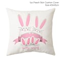 Miniatyrbild 1 av 5: Påskhare Träprydnader Glad Påsk Dekoration För Hemmet Kanin Påskägg Festdekoration Hängen Påskhare Dekor Gåva Easter pillow5