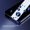 Pikkukuva 4 / 6: iPhone 14 Plus / 13 Pro Max NILLKIN Privacy -kokopeittävä näytönsuoja 80