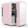 [RM]6L Makeup Refrigerator with LED Light Mirror Mini Fridge for Bedroom Car Small Refrigerator for Cosmetics EU Plug