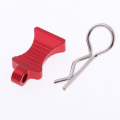 Miniatyrbild 5 av 5: 1/8 1/10 RC Buggy Karossclips Pins För Redcat HPI HSP 6st Röd