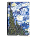Pikkukuva 6 / 6: Yhteensopiva Samsung Galaxy Tab A9 Plus -kotelon kanssa, kolmiosainen harjamaalaus 252