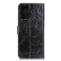 Pikkukuva 2 / 5: Yhteensopiva Samsung Galaxy A52 / A52s -puhelimen kanssa - KHAZNEH Lompakkokotelo - Musta Black Svart