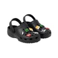 [RM]Minecraft Charm Clogs til børn, 3, sort Black Black 3 UK