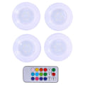 Miniatyrbild 1 av 4: Grundig Batteridrivna LED RGB Spotlights med Fjärrkontroll - 4-pack