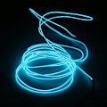 Miniatyrbild 5 av 5: Luminescent Luminaire Led-lampor Armatur El Fil Fil 5 Meter Isblå