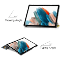 Pikkukuva 3 / 6: Yhteensopiva Samsung Galaxy Tab A9 Plus -kotelon kanssa, kolmiosainen harjamaalaus 252
