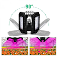 Miniatyrbild 5 av 5: LED Växtlampor Inomhus Fullspektrum LED Panel För Mikrogrönt 144 LED