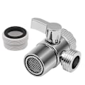 Miniatyrbild 1 av 5: Zinklegering Omkopplare Kranadapter Köksblandare Splitter Avledningsventil Vattenkran Anslutning Toalett Bidet Dusch