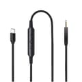 USB C til 2,5 mm han-kabel til QC25/QC35/QC35II/QC45 hovedtelefonkabel med mikrofon