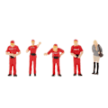 Miniatyrbild 5 av 5: 1:64 Gatubild Diorama Figurer Karaktär Resin Modell Layout Dekor C