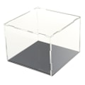 Miniatyrbild 4 av 5: Dammtätt displayfodral i akryl för displayställ för modell