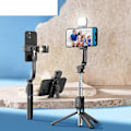 Miniatyrbild 3 av 5: Selfie Stick Graders Fotohållare Förlängt Stativ Live Broadcast Stöd Alla Mobiltelefoner