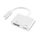 Miniatyrbild 1 av 4: För Lightning till HDMI-kompatibel adapter projektionskabel Ljudsynkroniseringsskärmanslutning