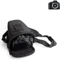 För Canon EOS 2000D DSLR Kameraväska, Stötsäker Gadgetväska, Fullt Skyddsfodral