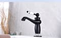 [RM]Black hot and cold mixer Retro bathroom toilet rustic Base