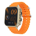 Miniatyrbild 1 av 5: N22 Smartklocka Tws Bluetooth Hörlurar 2 I 1 Hd Display Bluetooth Samtal Smartwatch Vattentät Män Kvinnor Sportarmband Orange