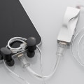 Miniatyrbild 5 av 5: Högpresterande dynamiska drivenhet IEMs utbytbara kabel in-ear hörlurar