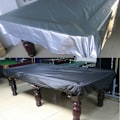 Miniatyrbild 3 av 5: 2,74 m Dammtät Slitstark Pool Snooker Skyddande Överdrag Duk Biljardbordsfoder