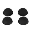 4-pack 20 mm silikonhalvklotsfötter, halkfria