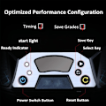 Miniatyrbild 3 av 5: Touch Control Timer, Professionell Timer Maskin Med Display, Speed Timer För Tävling, Flickor Pojkar Gåva
