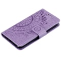 Miniatyrbillede 6 af 6: iPhone 13 - Mandala Læder Cover med Print - Lilla 70
