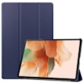 Pikkukuva 1 / 5: Yhteensopiva Samsung Galaxy Tab S7 FE / S7 Plus / S8 Plus -kotelon kanssa, kolmiosainen, tummansininen Dark blue Mörkblå