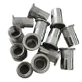 30st M8 Nitmuttrar Mindre Stål Gängade Nitinsatsmuttrar M8-1.25mm