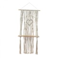Miniatyrbild 1 av 5: Enkel Macrame Väggbonad Gardin - Boho Väggtapet - Bohemisk Macrame Gardin för Vardagsrum, Sovrum, Barnrum, Fönster, Bröllopsbakgrund