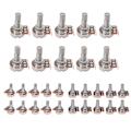 Miniatyrbild 5 av 5: 10st audio potentiometer potar för bas elgitarrdelar a25k