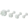 Miniatyrbild 2 av 4: Fondant Kakformar Set DIY 4 Delar, Kakformar Blommor