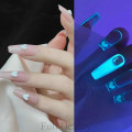 Miniatyrbild 3 av 4: Lysande Nagelpulver Glitter Paljetter Långvarig Glöd I Mörkret Nageldekoration